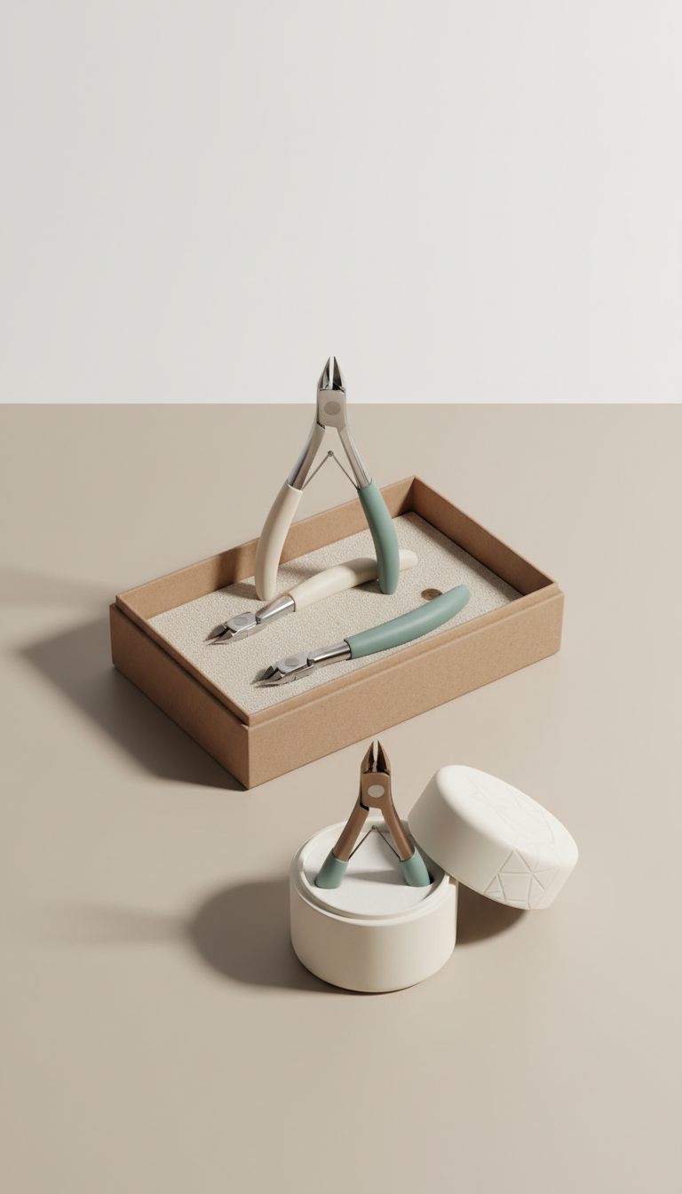 Professional stainless steel cuticle nipper