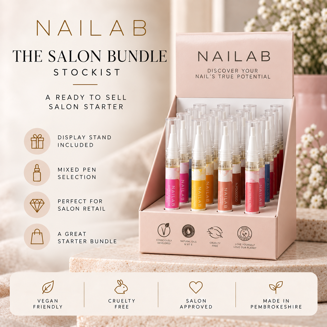 3ml Pen Starter Bundle + Display | Stockist