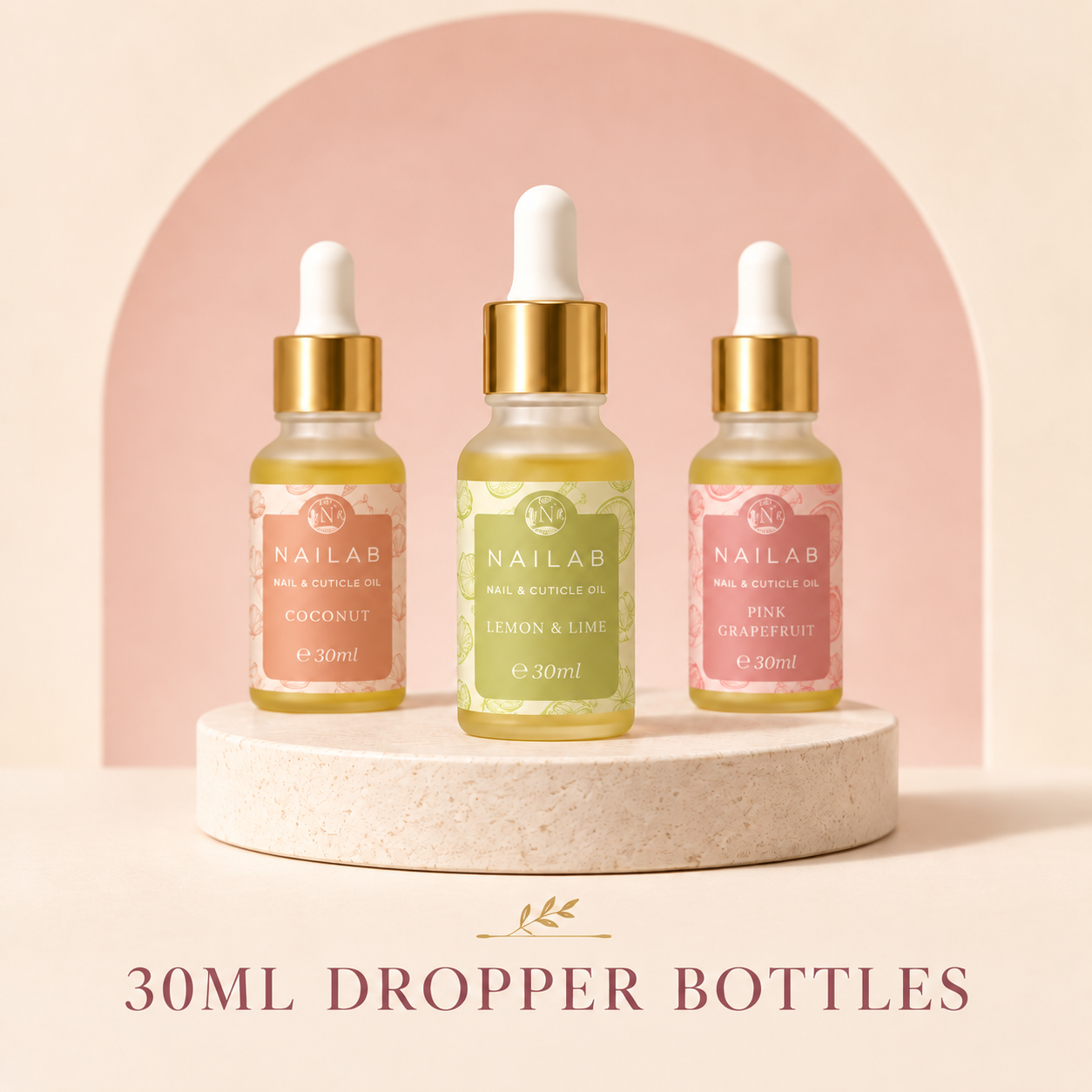 30ml Cuticle Oil Dropper Bottles | Stockist