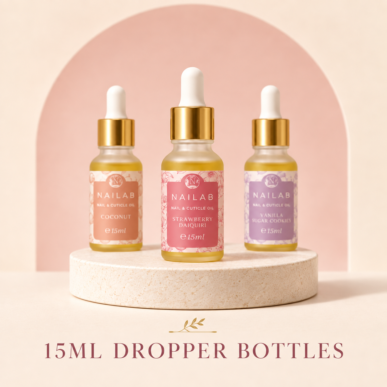 15ml Cuticle Oil Dropper Bottles | Stockist