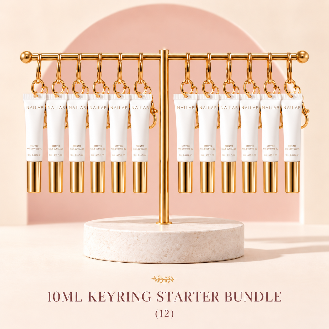 10ml Cuticle Oil Keyring Starter Bundle (12) | Stockist